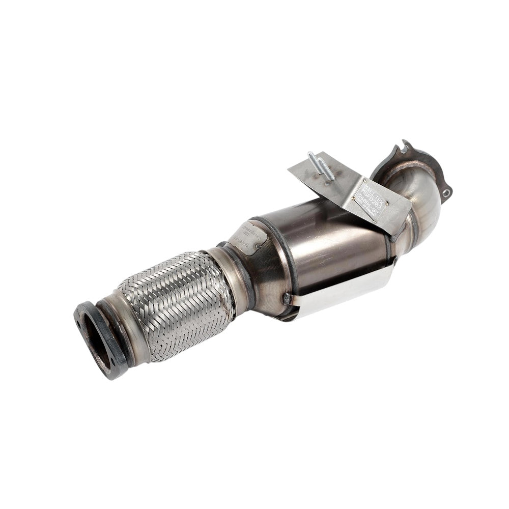 Milltek Ford Fiesta Mk7/Mk7.5 ST 1.6 litre EcoBoost 182PS & ST200 2013-2017 Large Bore Downpipe and Hi-Flow Sports Cat Exhaust - SSXFD096