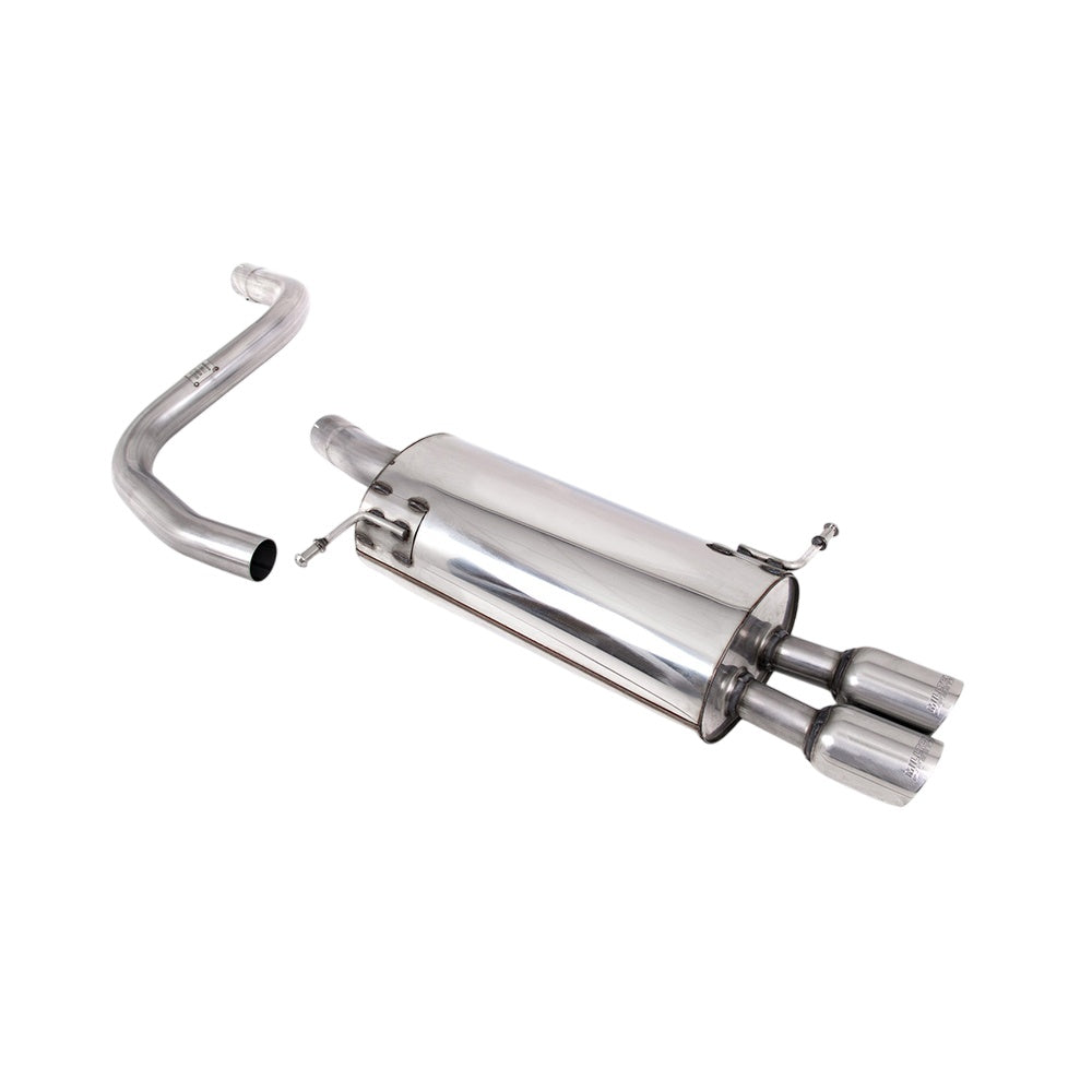 Milltek Ford Fiesta MK7 1.6-litre Duratec Ti-VCT AND Zetec S 2008-2012 Front Pipe-back Exhaust - Milltek Fitment