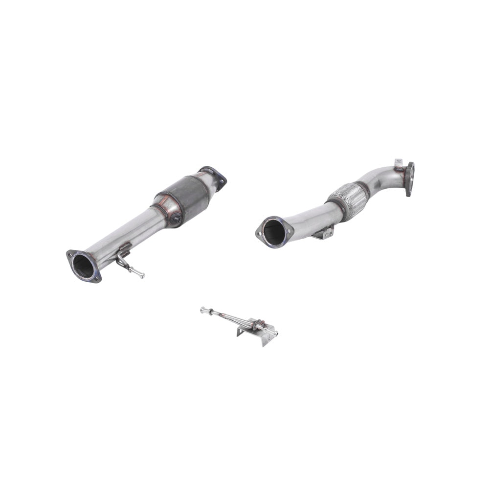 Milltek Ford Focus Mk2 ST 225 2005-2010 Large Bore Downpipe and Hi-Flow Sports Cat Exhaust - SSXFD164