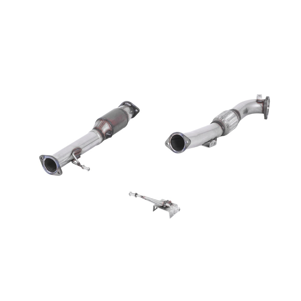 Milltek Ford Focus Mk2 ST 225 2005-2010 Large Bore Downpipe and Hi-Flow Sports Cat Exhaust - SSXFD168
