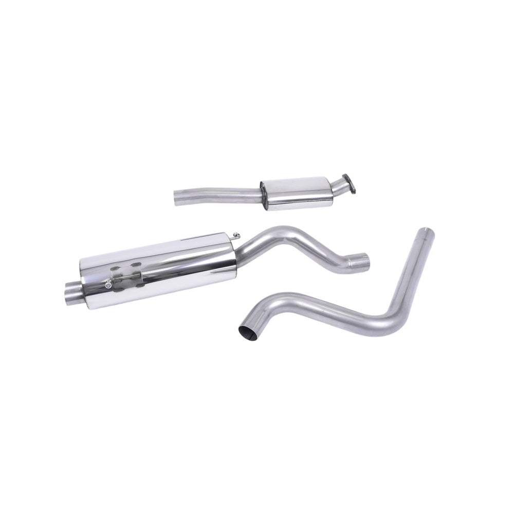 Milltek Ford Fiesta Mk7/Mk7.5 ST 1.6 litre EcoBoost 182PS & ST200 2013-2017 Cat-back Exhaust - Race System Burnt Titanium Tips