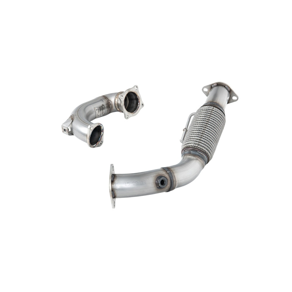 Milltek Hyundai i20 N 1.6 T-GDi 204PS (OPF/GPF Equipped Cars Only) 2021-2023 Large-bore Downpipe and De-cat Exhaust