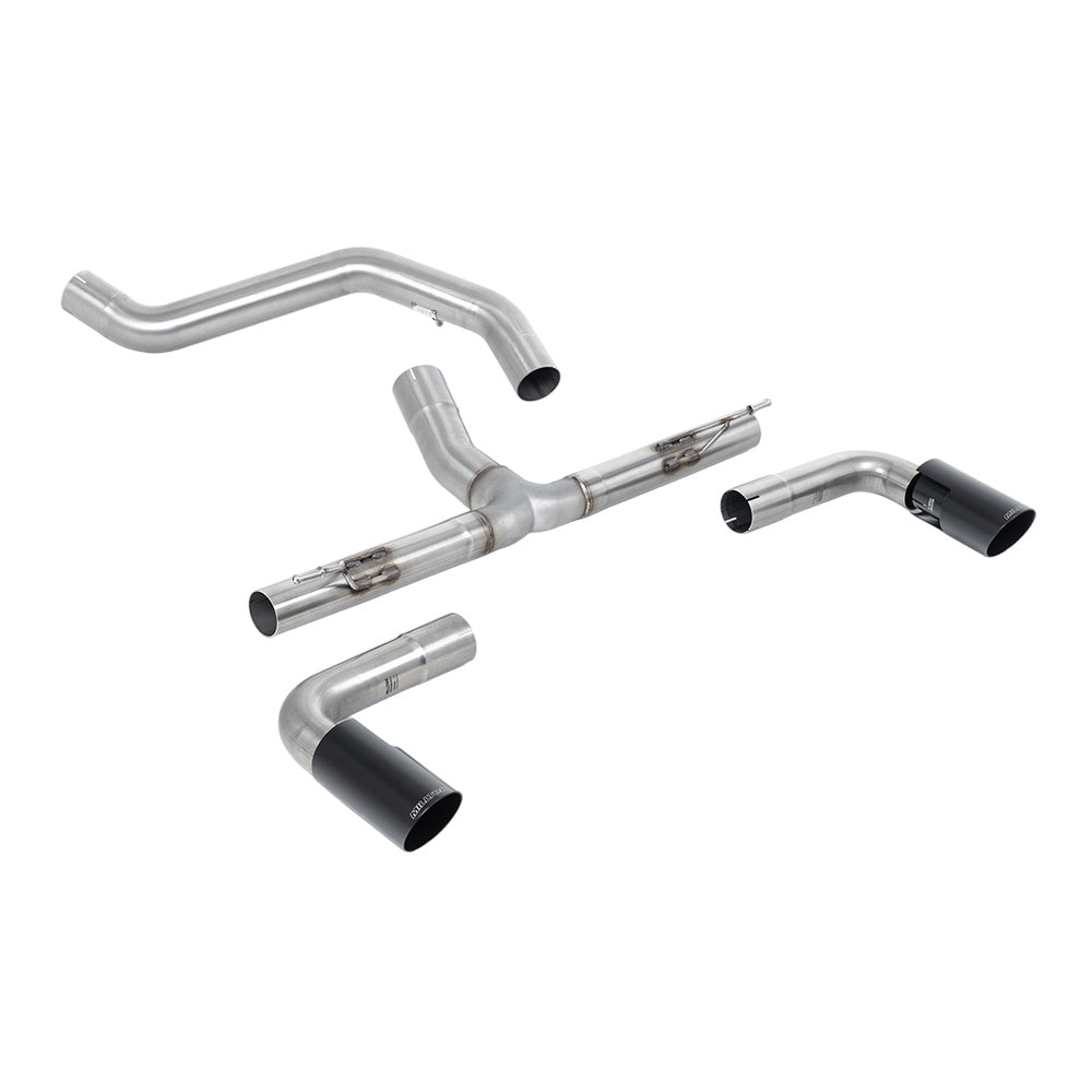 Milltek Particulate Filter-back Exhaust INEOS Grenadier B57 B58 3.0 I6 Turbo 23-25  - Non Resonated / Hidden Clamp GT-90 Cerakote Black