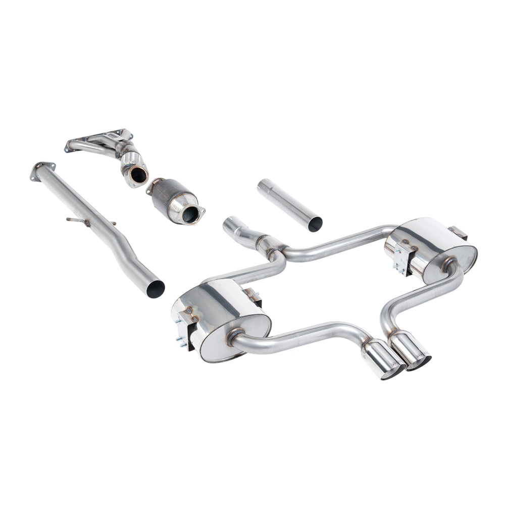 Milltek New Mini Mk1 (R52) Cooper S Convertible 2004-2008 Full System (including Hi-Flow Sports Cat) Exhaust
