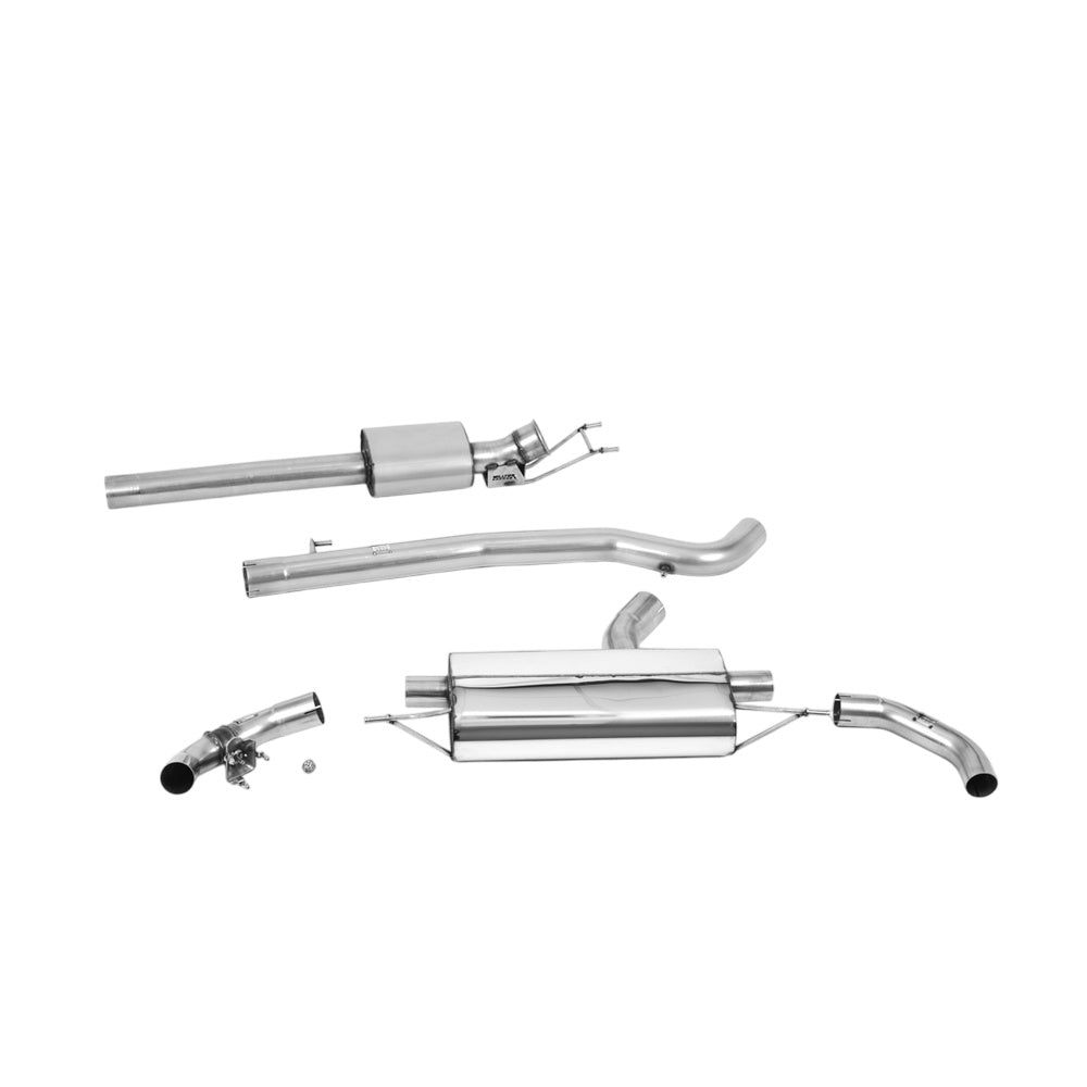 Milltek Mercedes A-Class A45 & A45S AMG 2.0 Turbo (W177 Hatch Only) 2019-2021 Particulate Filter-back Exhaust - Valved