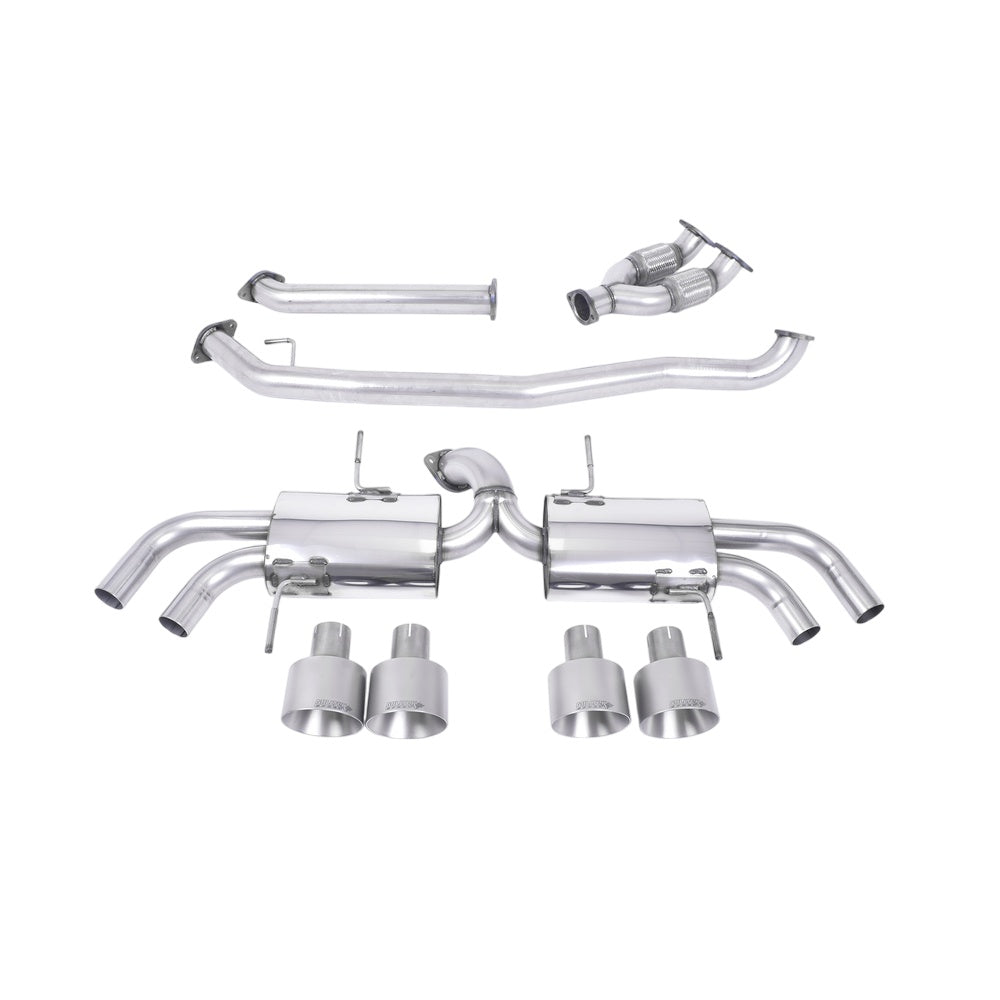 Milltek Nissan GT-R R35 2009-2015 Primary Cat-back Exhaust - Non-Resonated - SSXNI009