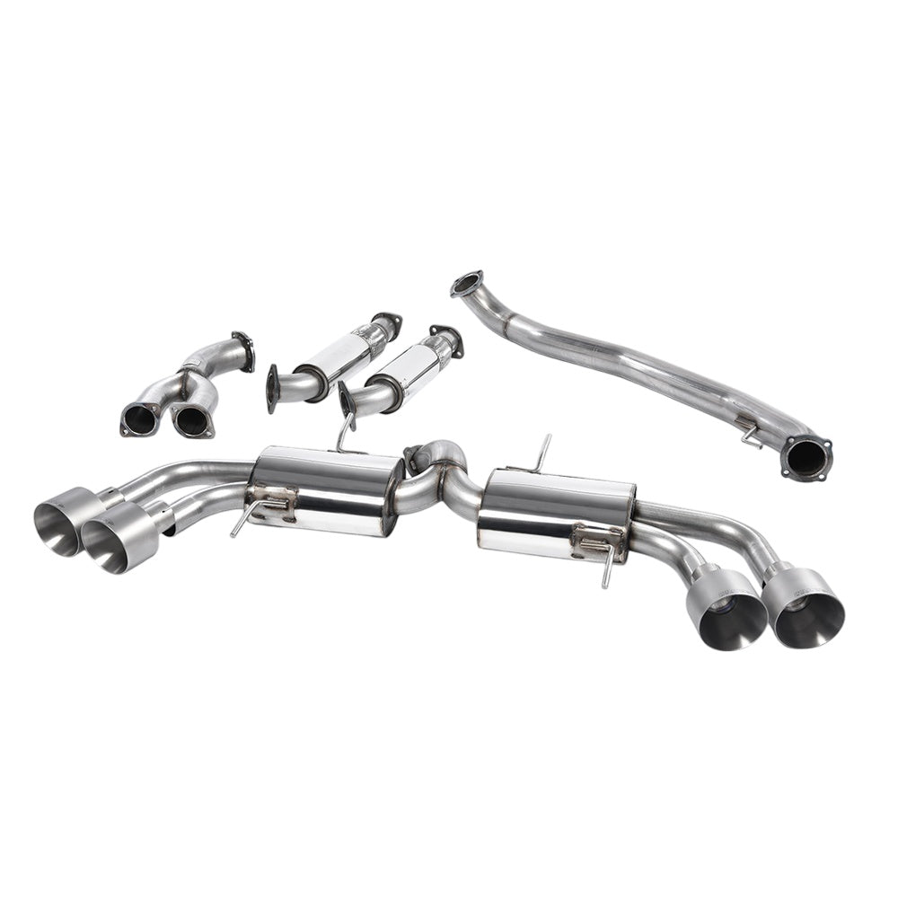 Milltek Nissan GT-R R35 2009-2015 Primary Cat-back Exhaust - Race - SSXNI011