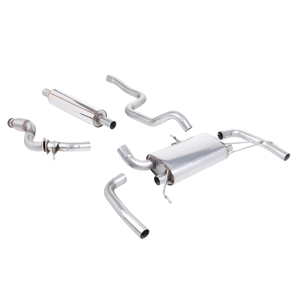 Milltek Peugeot 308 GTI 270 (1.6T) Non-OPF/GPF Models 2016-2019 Cat-back Exhaust - Resonated