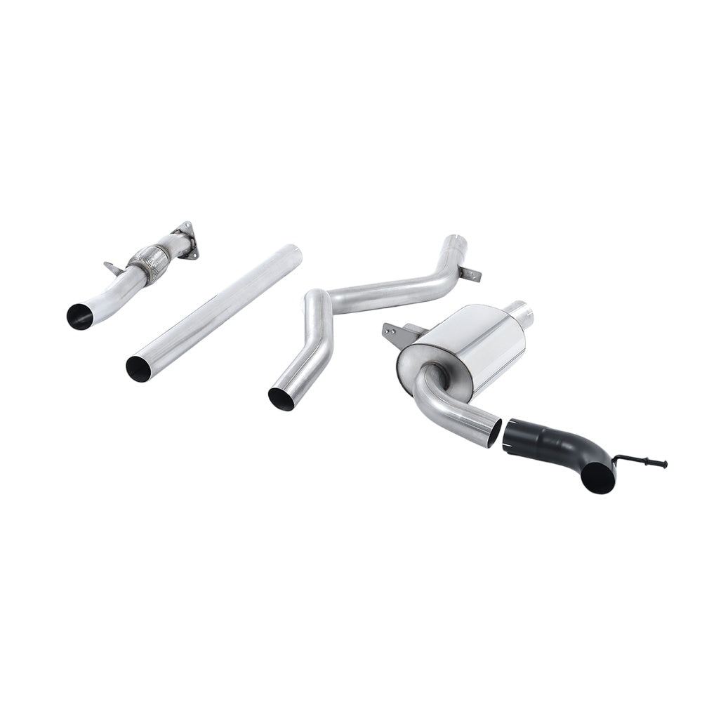 Milltek Renault Megane Renaultsport 250 and 265 (including Cup) 2010-2017 Cat-back Exhaust - Non-Resonated