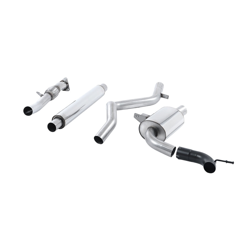 Milltek Renault Megane Renaultsport 250 and 265 (including Cup) 2010-2017 Cat-back Exhaust - Resonated
