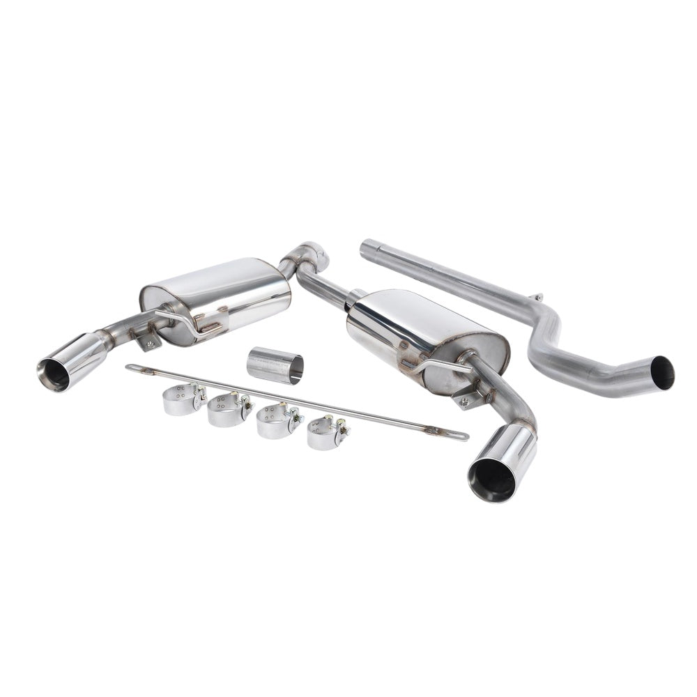 Milltek Renault Clio 197 2.0 16v 2006-2009 Cat-back Exhaust - Non-Resonated