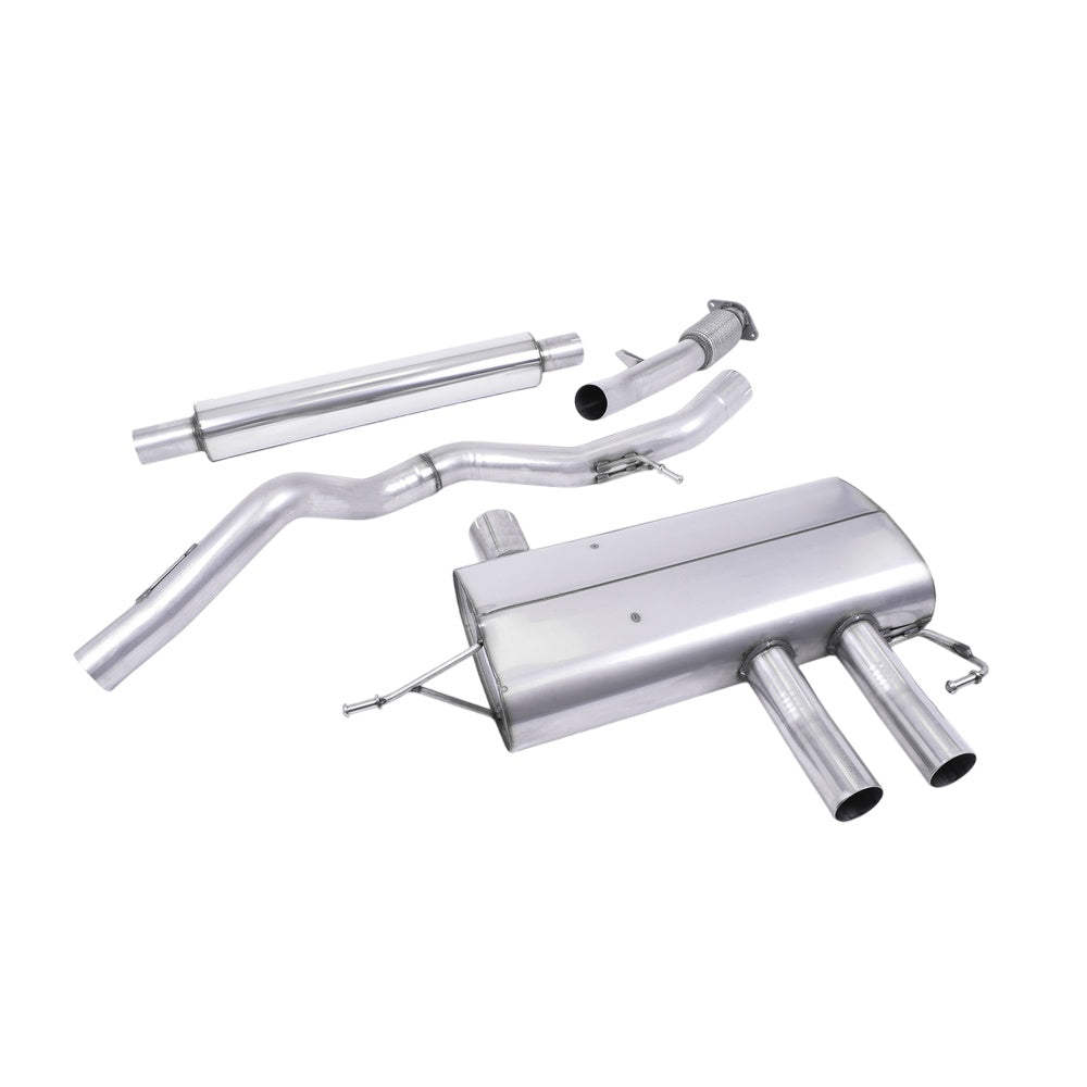 Milltek Renault Megane Renaultsport 280 (Non-OPF/GPF Models Only) 2018-2023 Cat-back Exhaust - Resonated