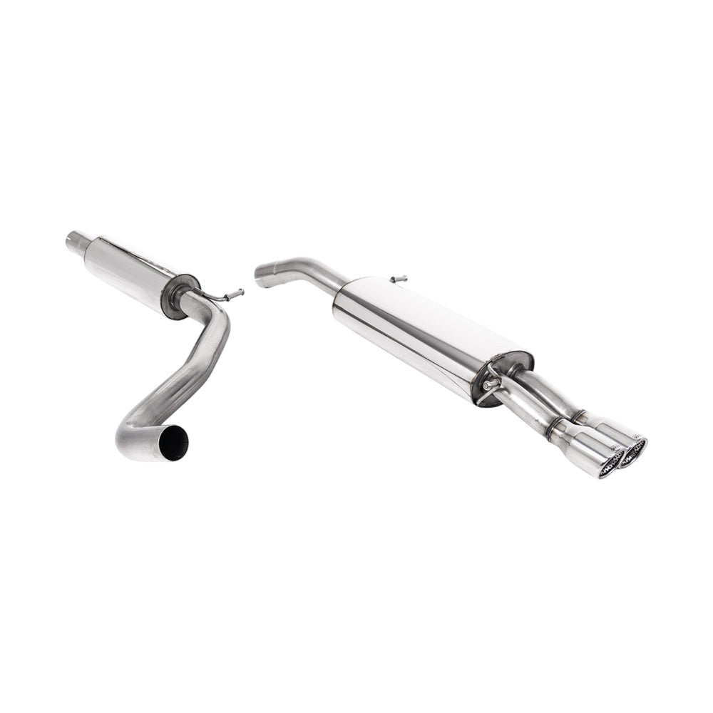 Milltek Seat Ibiza FR 1.8 20VT (Formula Racing) 2004-2008 Cat-back Exhaust - Resonated
