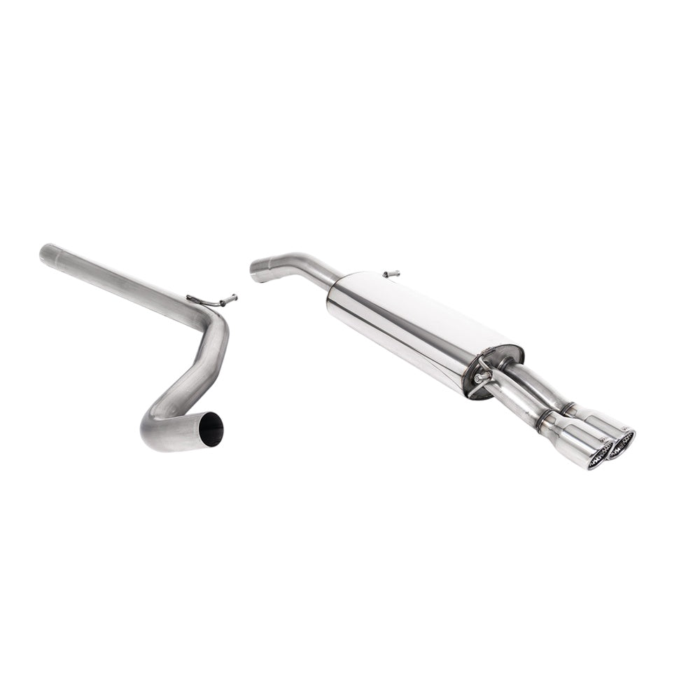 Milltek Seat Ibiza FR 1.8 20VT (Formula Racing) 2004-2008 Cat-back Exhaust - Non-Resonated