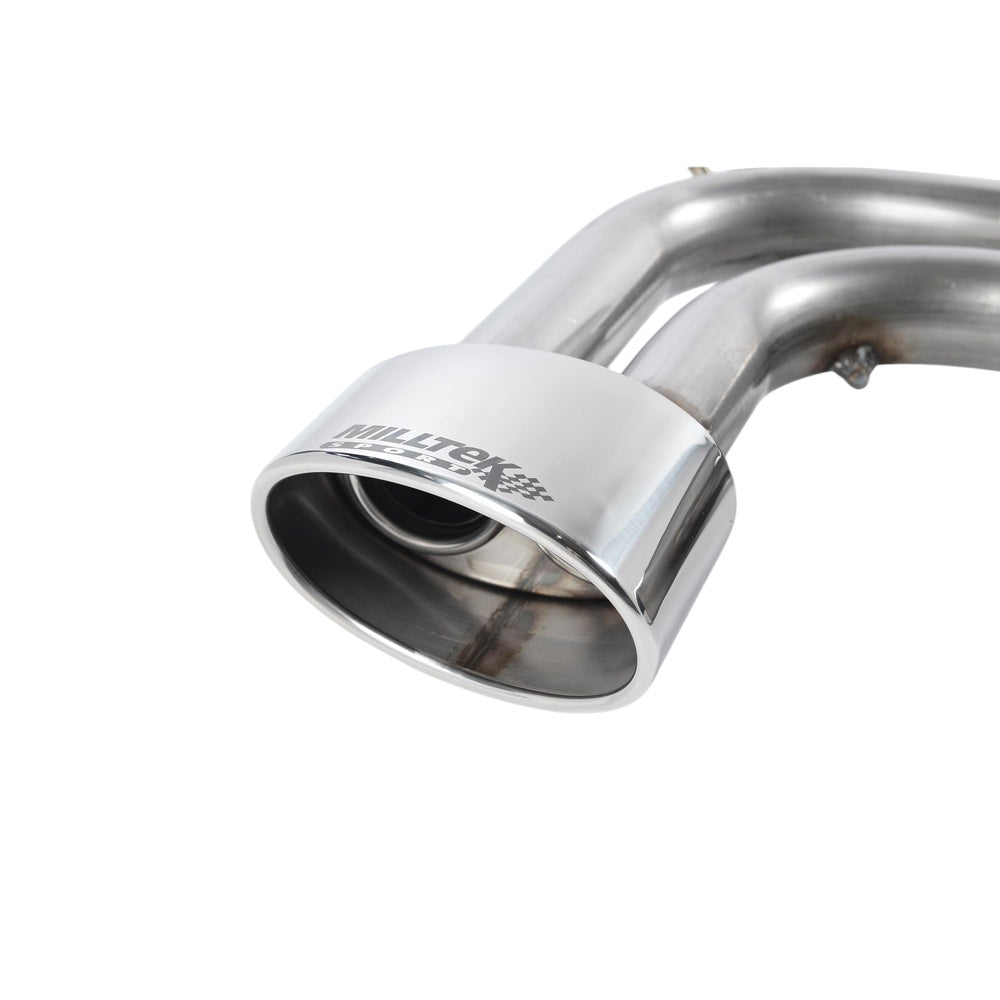 Milltek Seat Leon Cupra 2.0T FSI 240PS 2006-2011 Cat-back Exhaust - Non-Resonated - SSXSE119