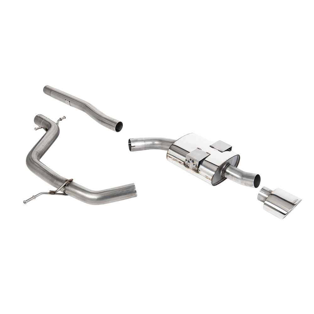 Milltek Seat Leon FR 2.0 TDi 170PS DPF 2005-2013 Cat-back Exhaust - Cupra K1 Style
