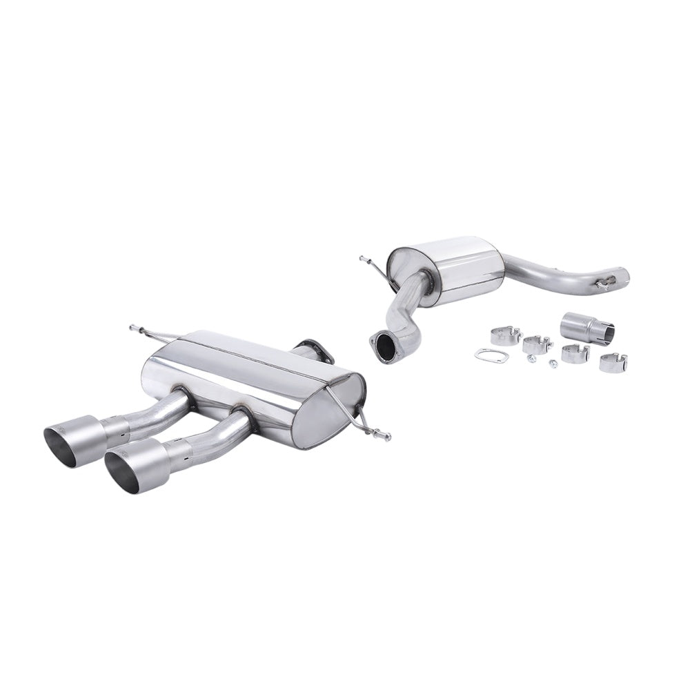Milltek Seat Leon Cupra R 2.0 TSI 265PS 2010-2012 Cat-back Exhaust - Resonated - SSXSE151
