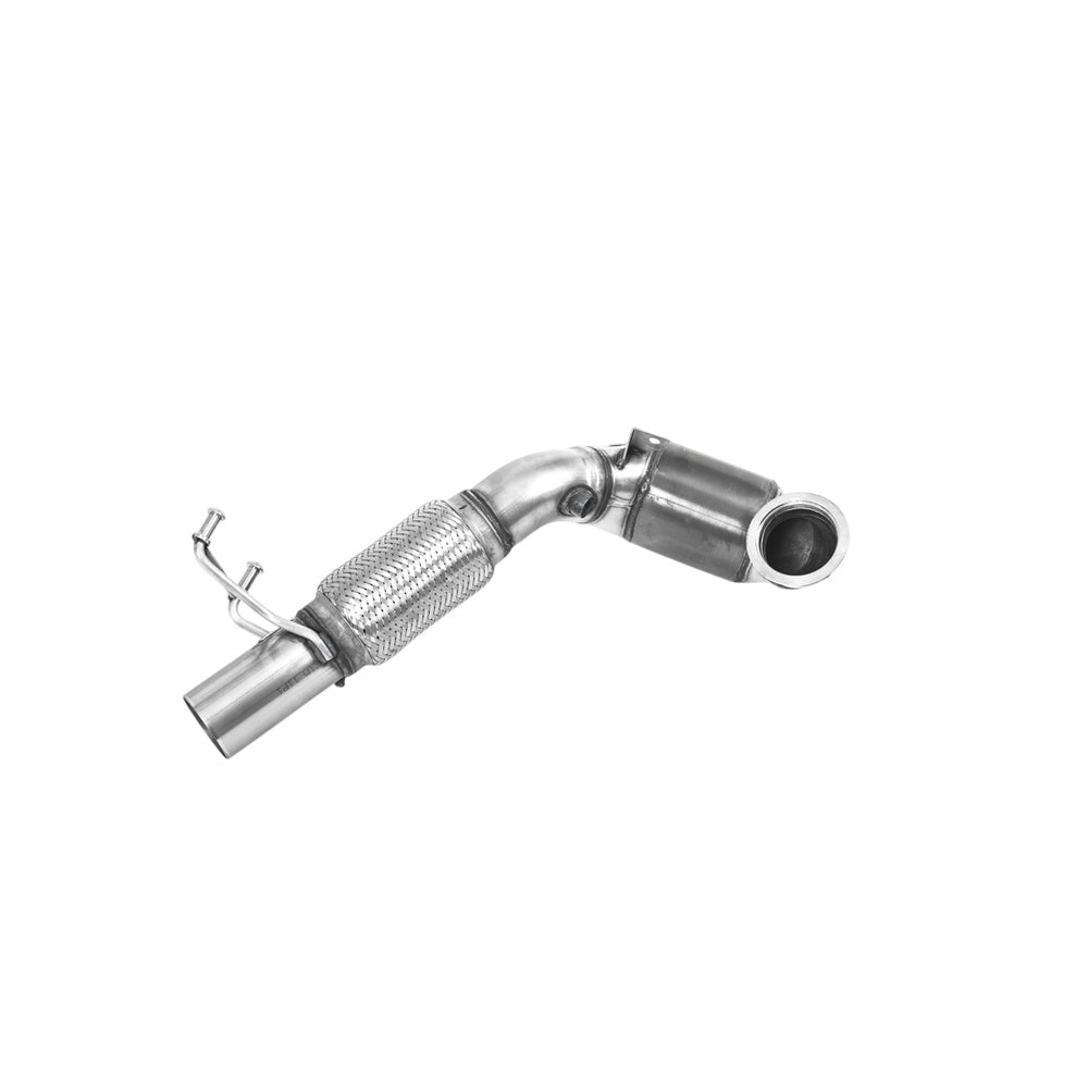 Milltek Volkswagen Golf Mk7.5 R Estate / Variant 2.0 TSI 310PS (Non-GPF Equipped Models Only) 2018-2019 Large Bore Downpipe and Hi-Flow Sports Cat Exhaust - Fits with Milltek System