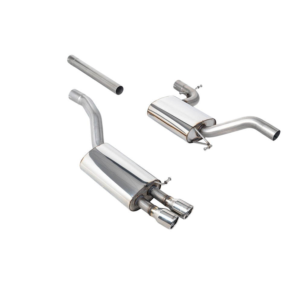 Milltek Skoda Octavia vRS 2.0T FSi 2006-2010 Cat-back Exhaust - Resonated