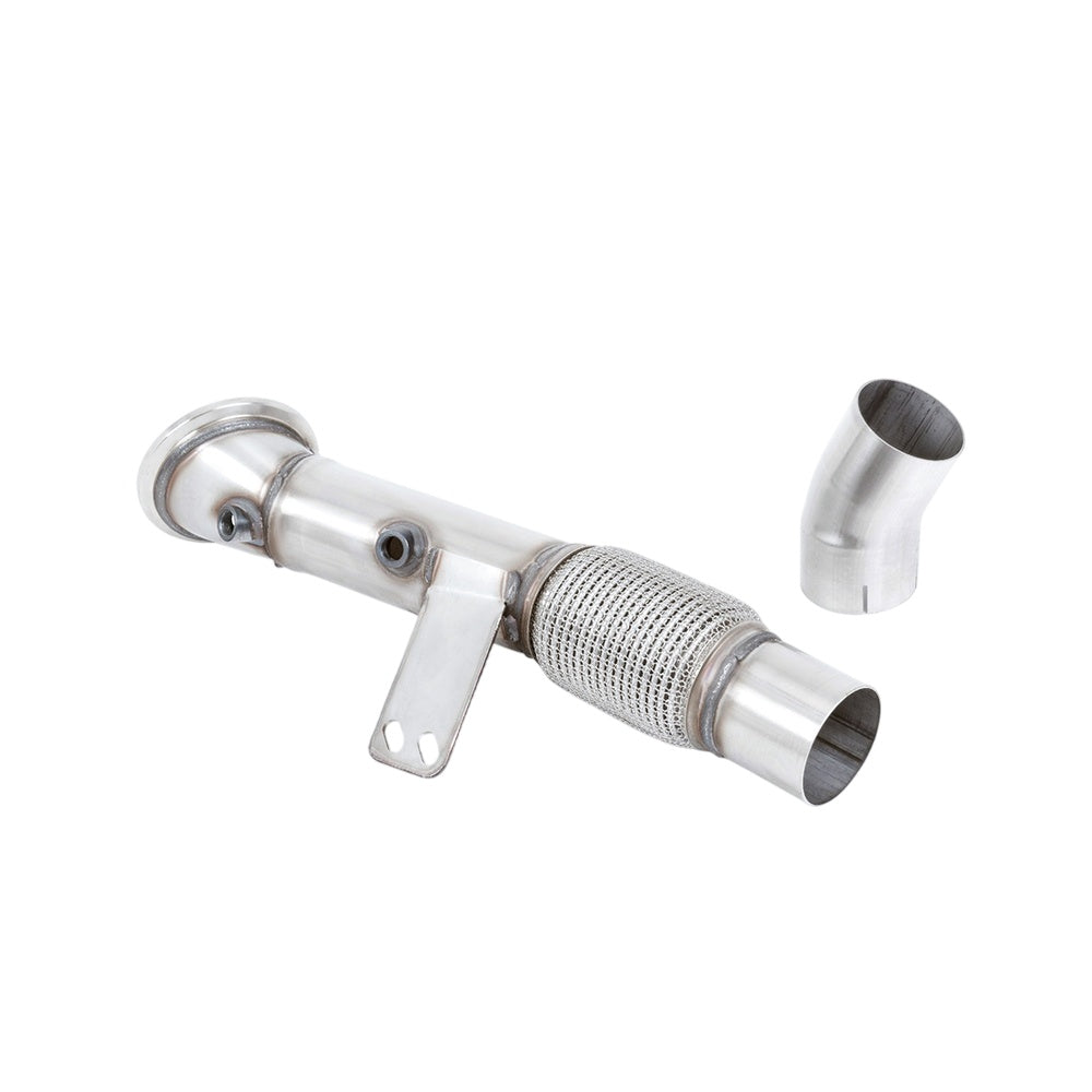 Milltek Toyota Supra A90 Coupe 3.0 Turbo (USA/ROW without OPF/GPF) 2019-2023 Large-bore Downpipe and De-cat Exhaust