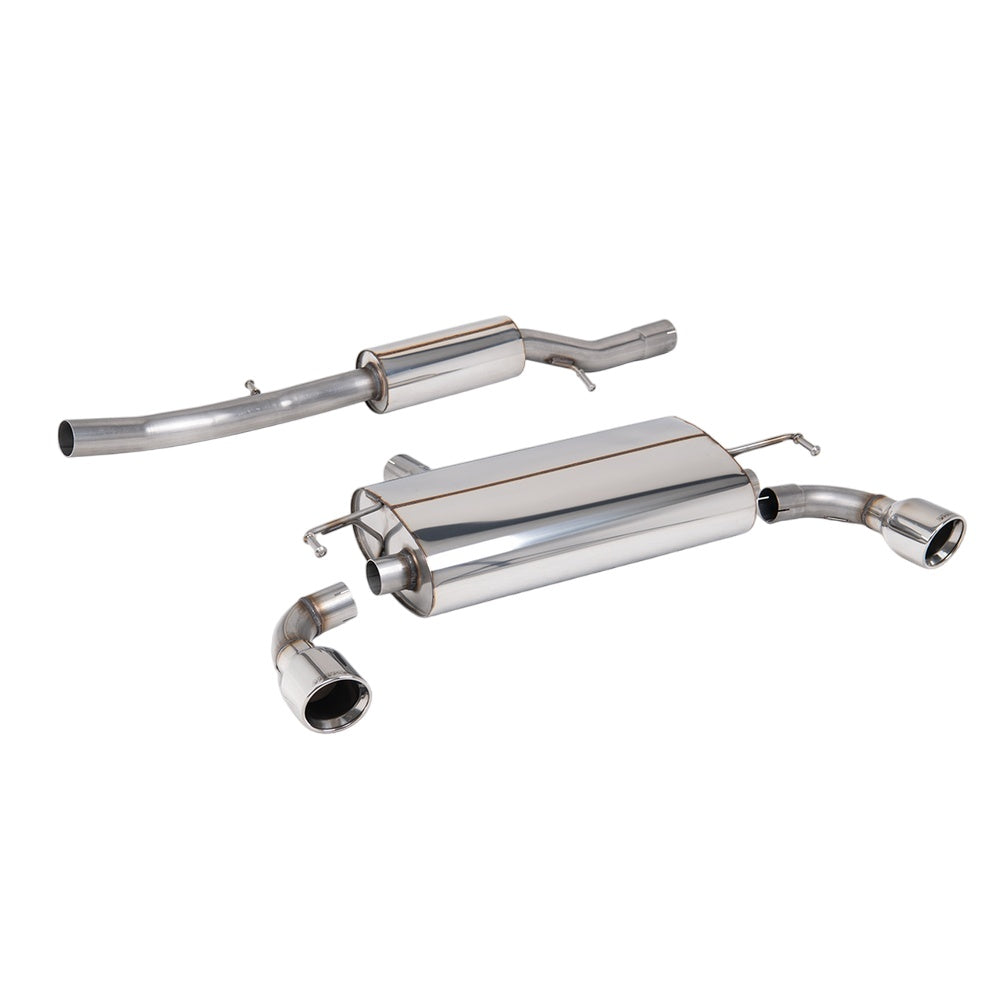 Milltek Volkswagen Golf Mk4 R32 3.2 V6 4WD 2002-2005 Cat-back Exhaust - Resonated - SSXVW0024