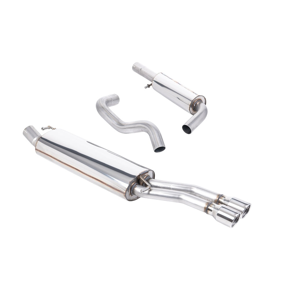Milltek Volkswagen Bora 1.9 TDI 130 / 150 2000-2005 Cat-back Exhaust - Resonated