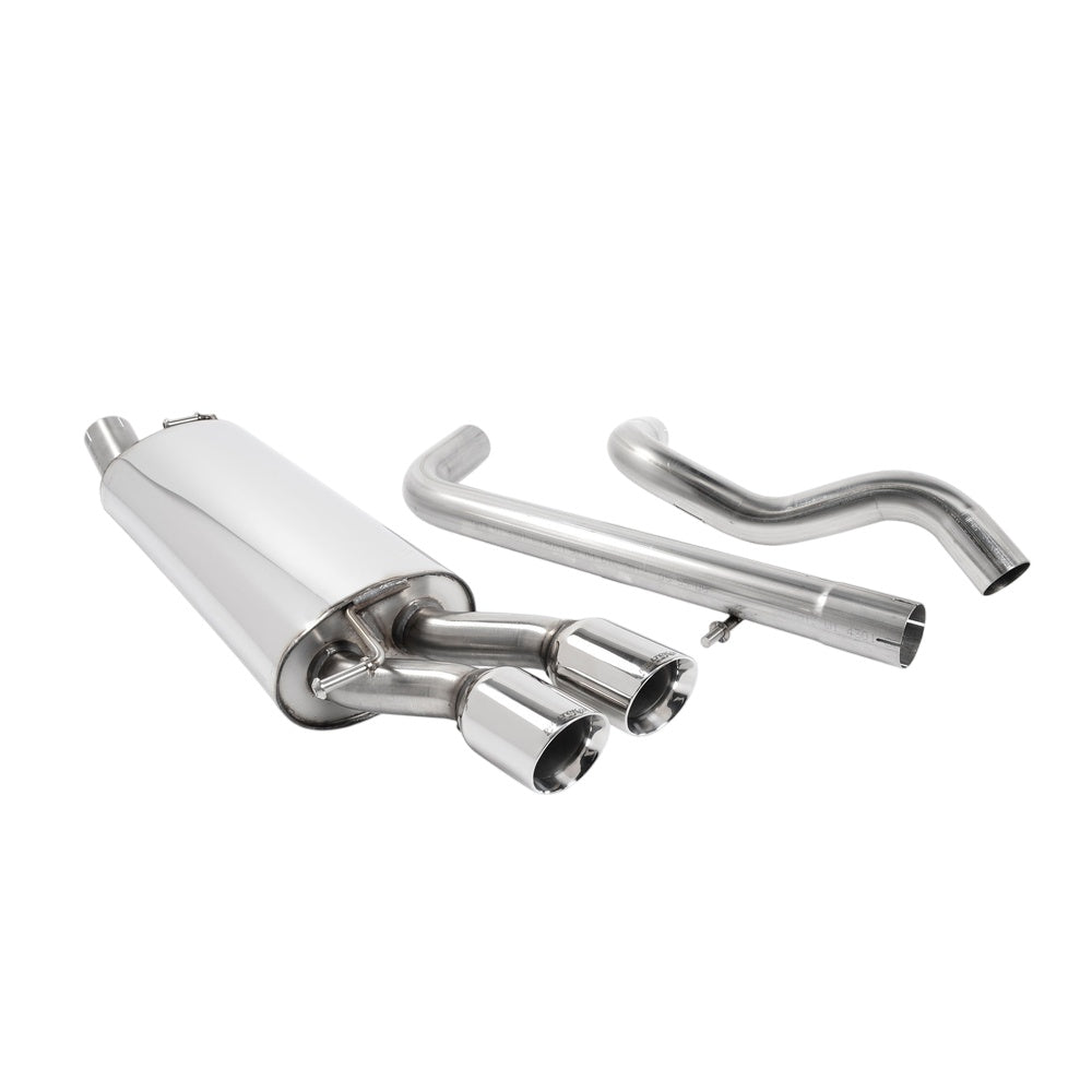 Milltek Volkswagen Golf Mk4 GTI 1.8T 1998-2004 Cat-back Exhaust - Non-Resonated (requires 4-motion rear valance)