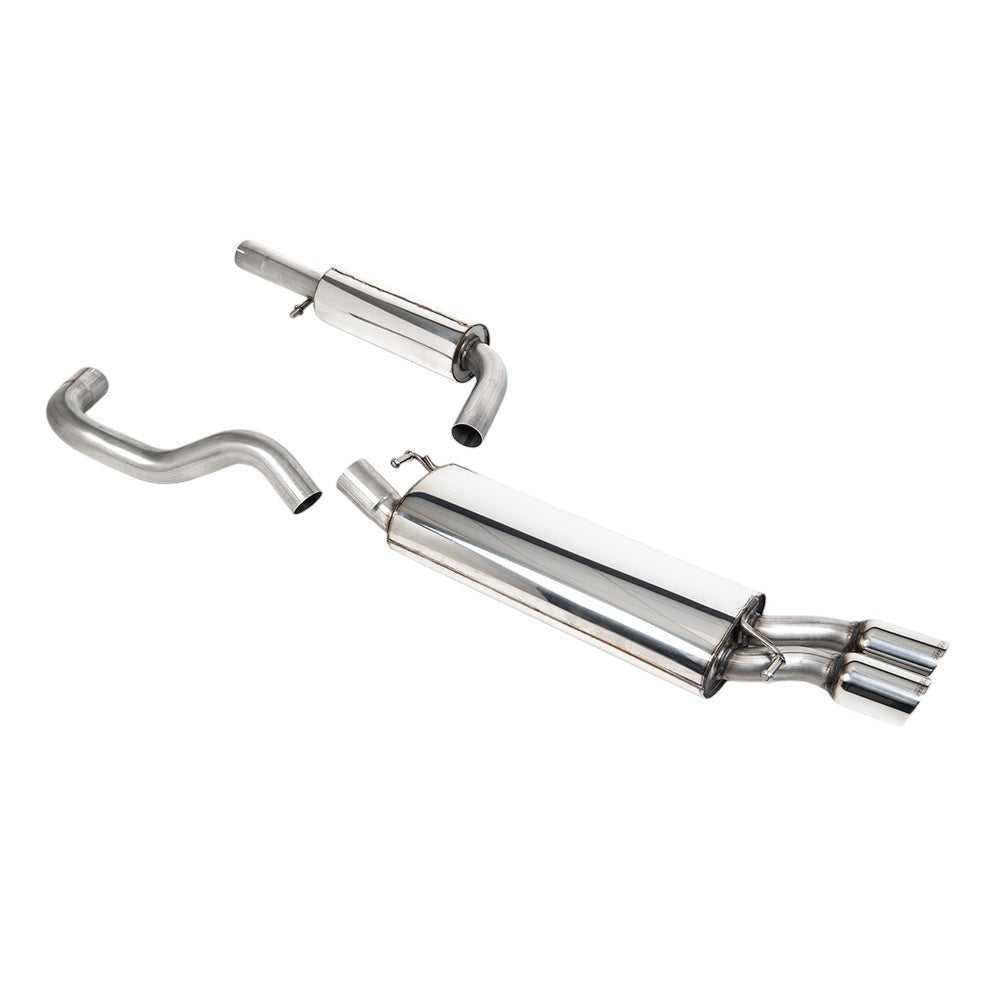 Milltek Volkswagen Golf Mk4 GTI 1.8T 1998-2004 Cat-back Exhaust - Resonated (requires 4-motion rear valance)