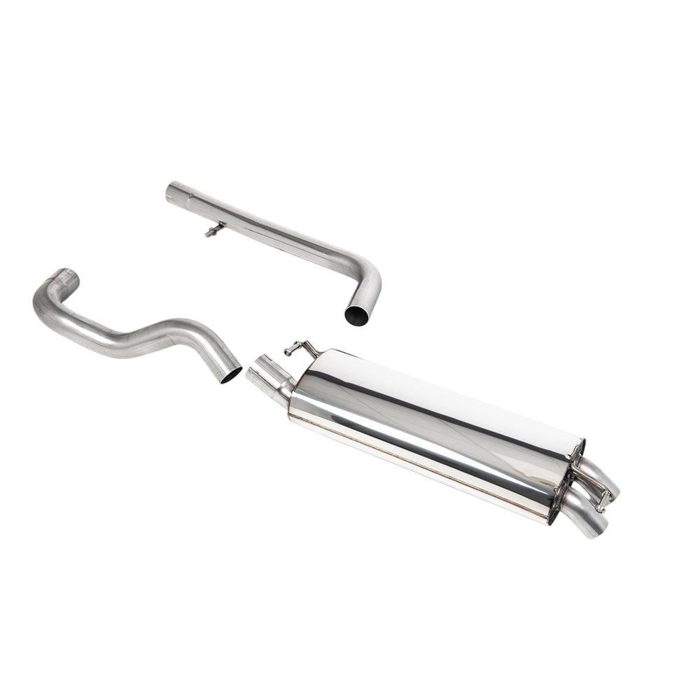 Milltek Volkswagen Golf Mk4 1.9 TDI PD and non-PD 2000-2004 Cat-back Exhaust - Non-Resonated