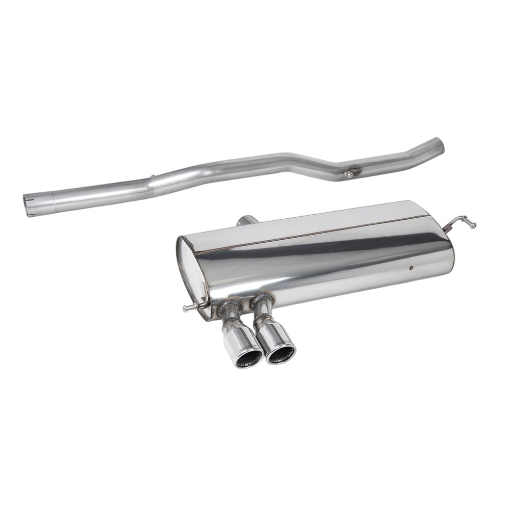 Milltek Volkswagen Golf Mk4 4-Motion V6 2000-2004 Cat-back Exhaust - Non-Resonated