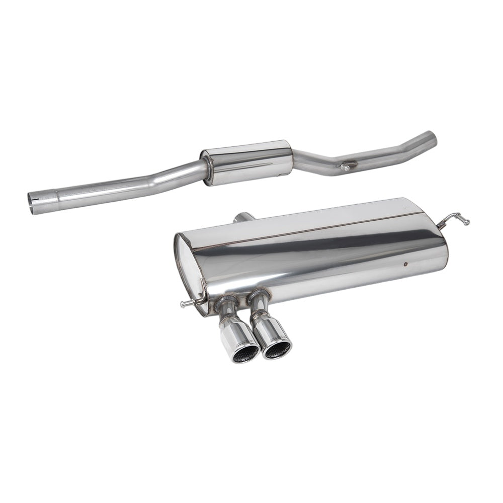 Milltek Volkswagen Golf Mk4 4-Motion V6 2000-2004 Cat-back Exhaust - Resonated