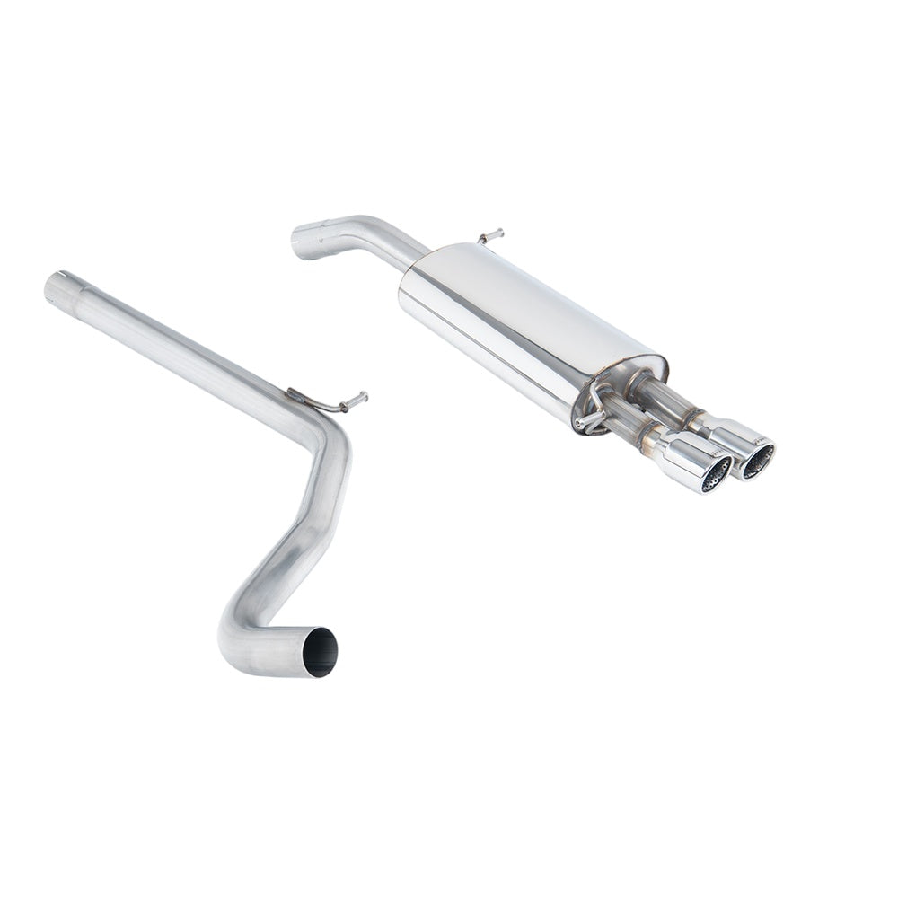 Milltek Volkswagen Polo GTi 1.8T 2006-2010 Cat-back Exhaust - Non-Resonated