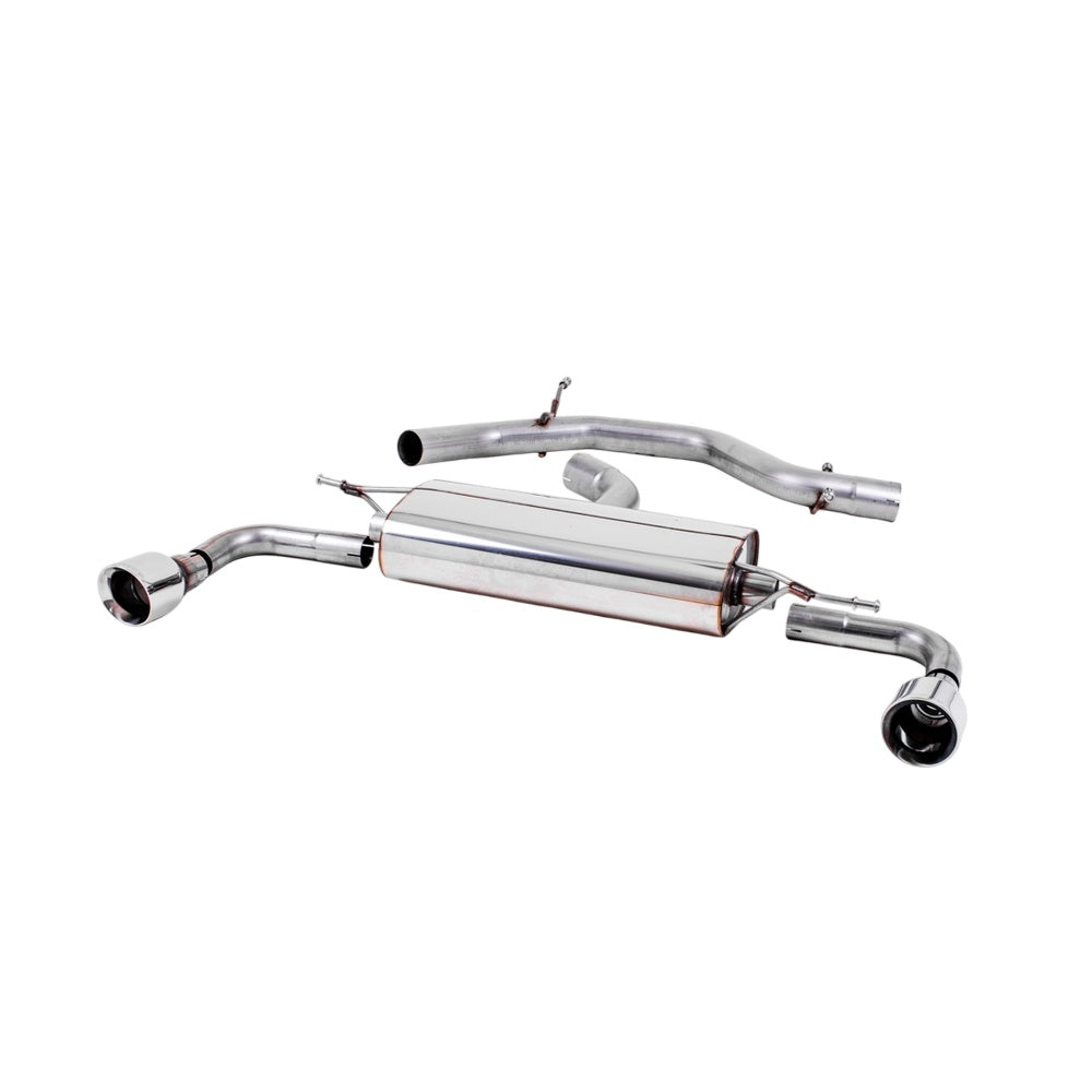 Milltek Volkswagen Golf Mk6 GTi 2.0 TSI 210PS 2009-2013 Cat-back Exhaust - Non-Resonated - SSXVW113