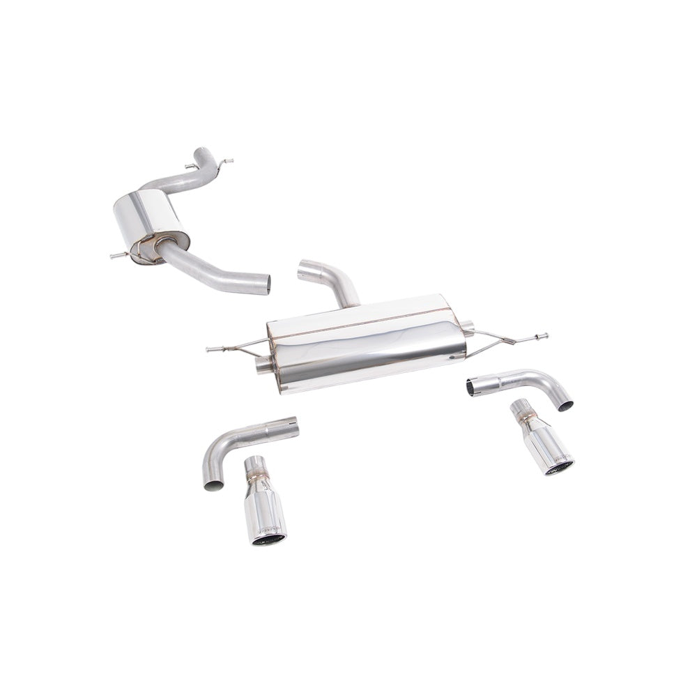Milltek Volkswagen Golf Mk6 GTi 2.0 TSI 210PS 2009-2013 Cat-back Exhaust - Resonated