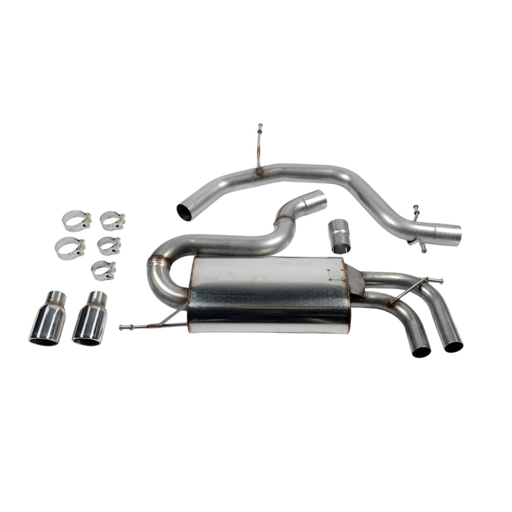 Milltek Volkswagen Golf Mk5 GTi 2.0T FSI 2004-2009 Cat-back Exhaust - Non-Resonated - SSXVW147
