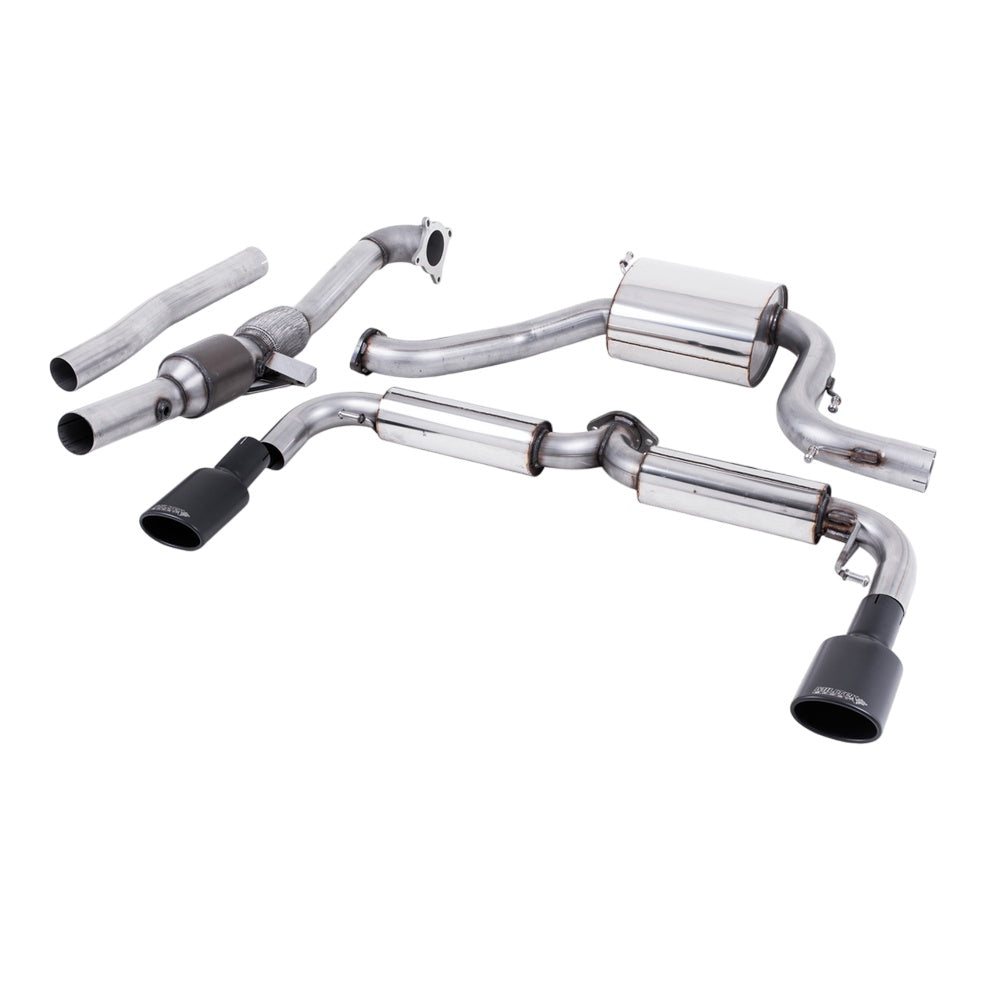 Milltek Volkswagen Scirocco R 2009-2016 Turbo-back including Hi-Flow Sports Cat Exhaust - 3 - SSXVW153