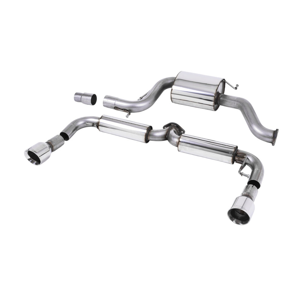 Milltek Volkswagen Golf Mk6 GTi Edition 35 2011-2012 Cat-back Exhaust - Resonated
