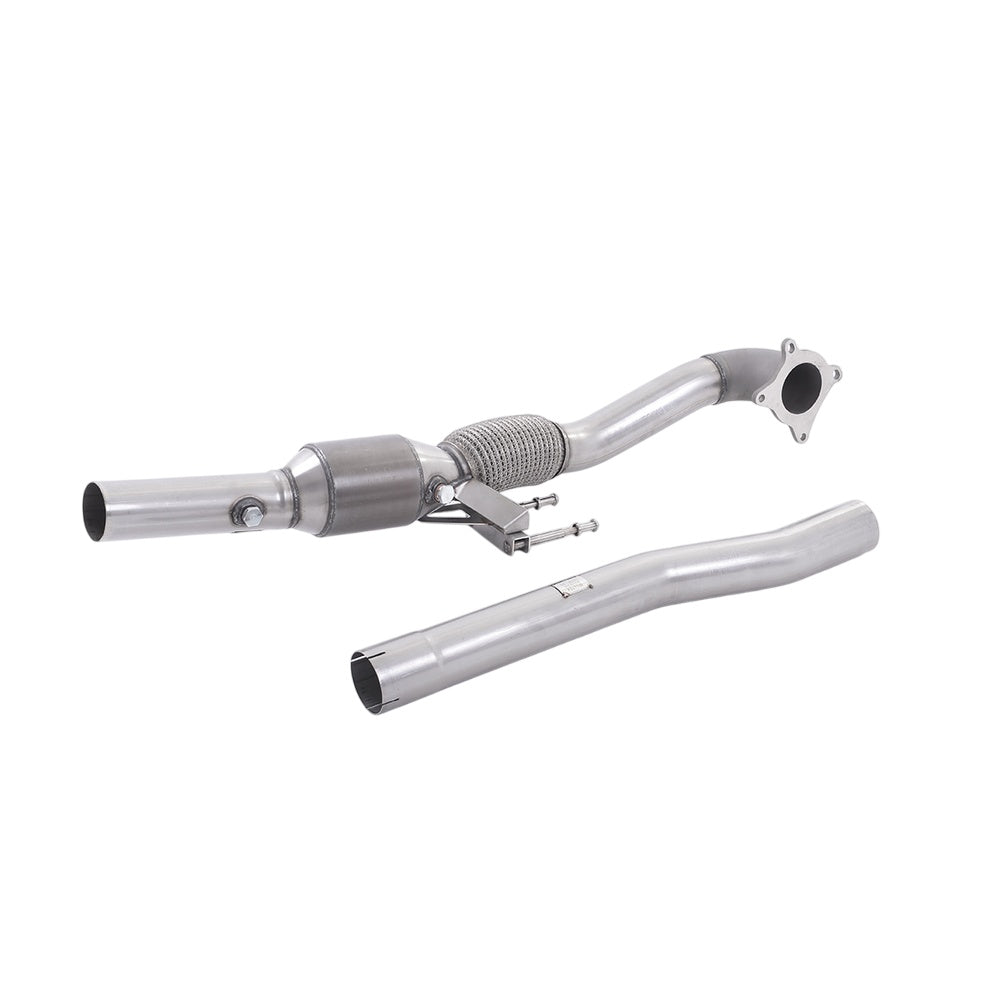 Milltek Volkswagen Golf Mk6 R 2.0 TFSI 270PS 2009-2013 Large Bore Downpipe and Hi-Flow Sports Cat Exhaust