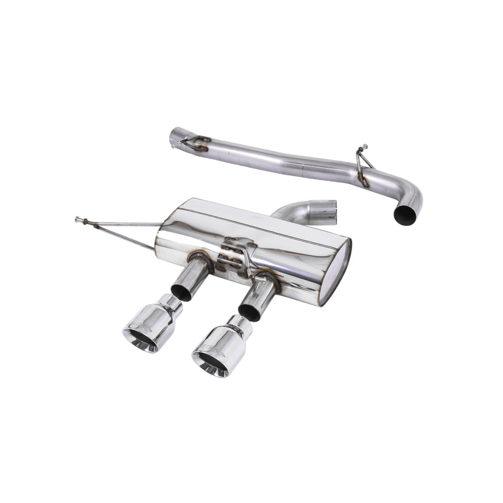 Milltek Volkswagen Golf Mk6 R 2.0 TFSI 270PS 2009-2013 Cat-back Exhaust - Non-Resonated - SSXVW218