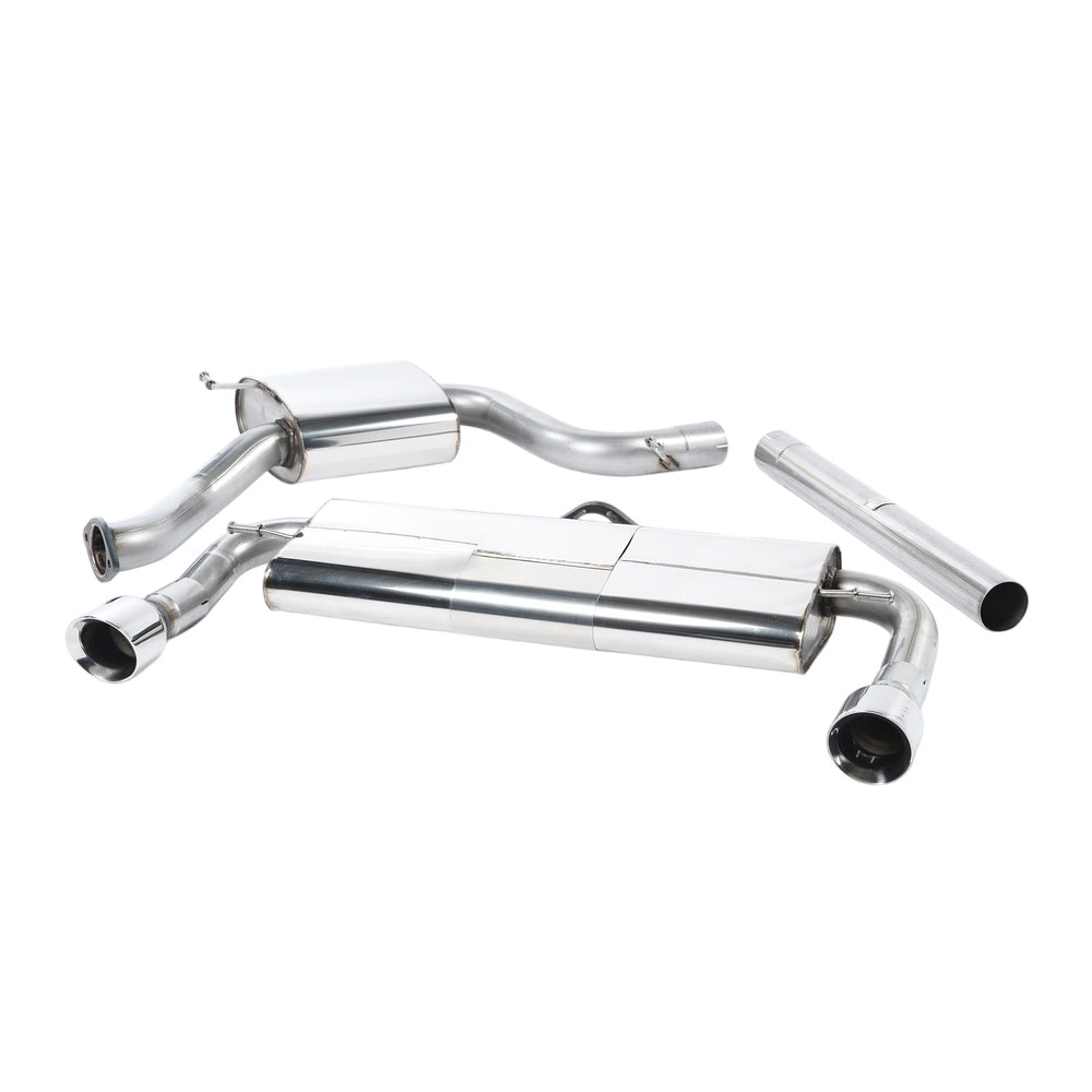 Milltek Volkswagen Golf MK7 GTi (including GTi Performance Pack‚ Clubsport & Clubsport S models) 2013-2016 Cat-back Exhaust - Polished Tips - SSXVW225