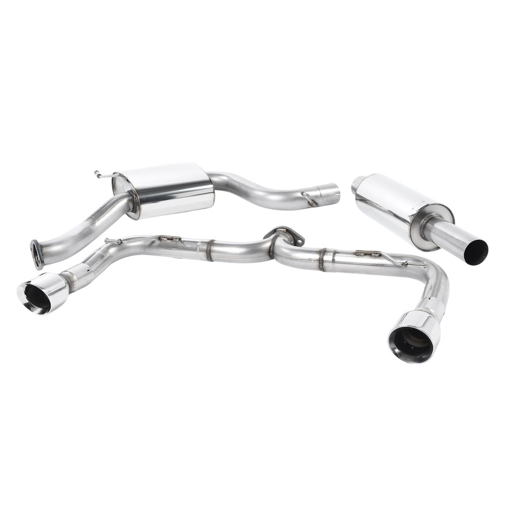 Milltek Volkswagen Golf MK7 GTi (including GTi Performance Pack‚ Clubsport & Clubsport S models) 2013-2016 Cat-back Exhaust - Polished Tips - SSXVW230