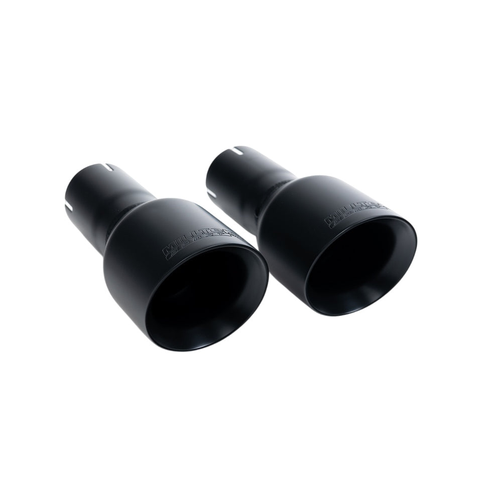 Milltek Volkswagen Golf MK7 GTi (including GTi Performance Pack‚ Clubsport & Clubsport S models) 2013-2016 Cat-back Exhaust - US Version - Matt Black Tips