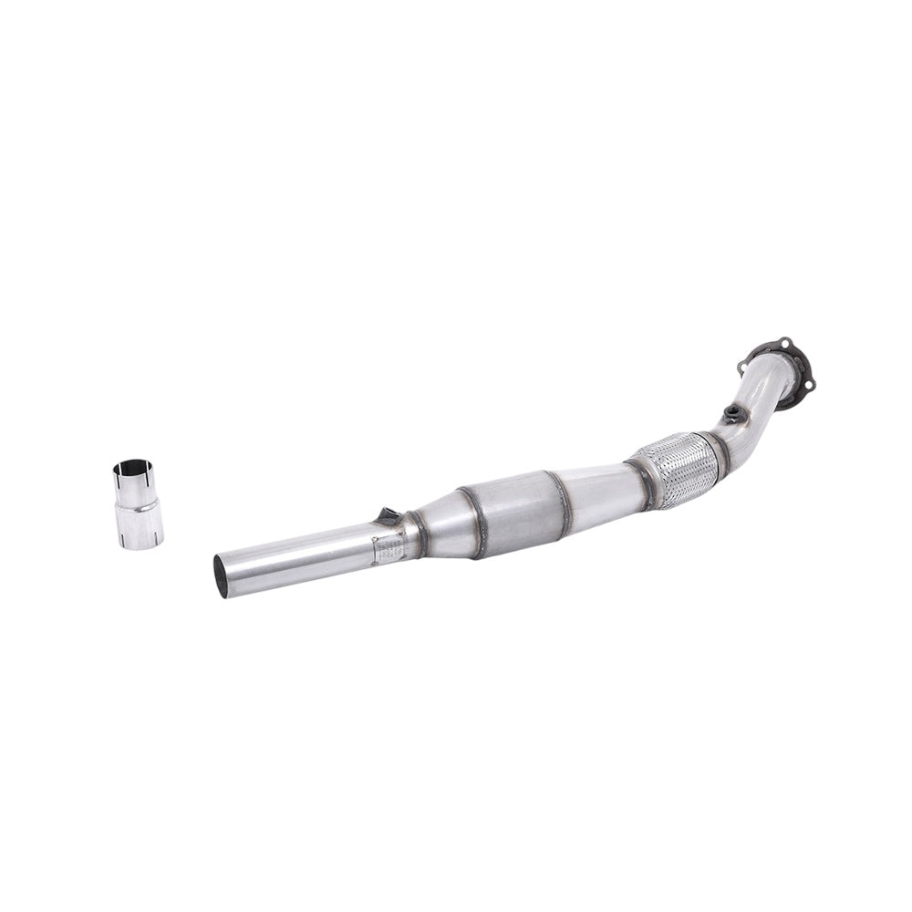 Milltek Volkswagen Golf Mk4 GTI 1.8T 1998-2004 Large Bore Downpipe and Hi-Flow Sports Cat Exhaust - Fits with OE System