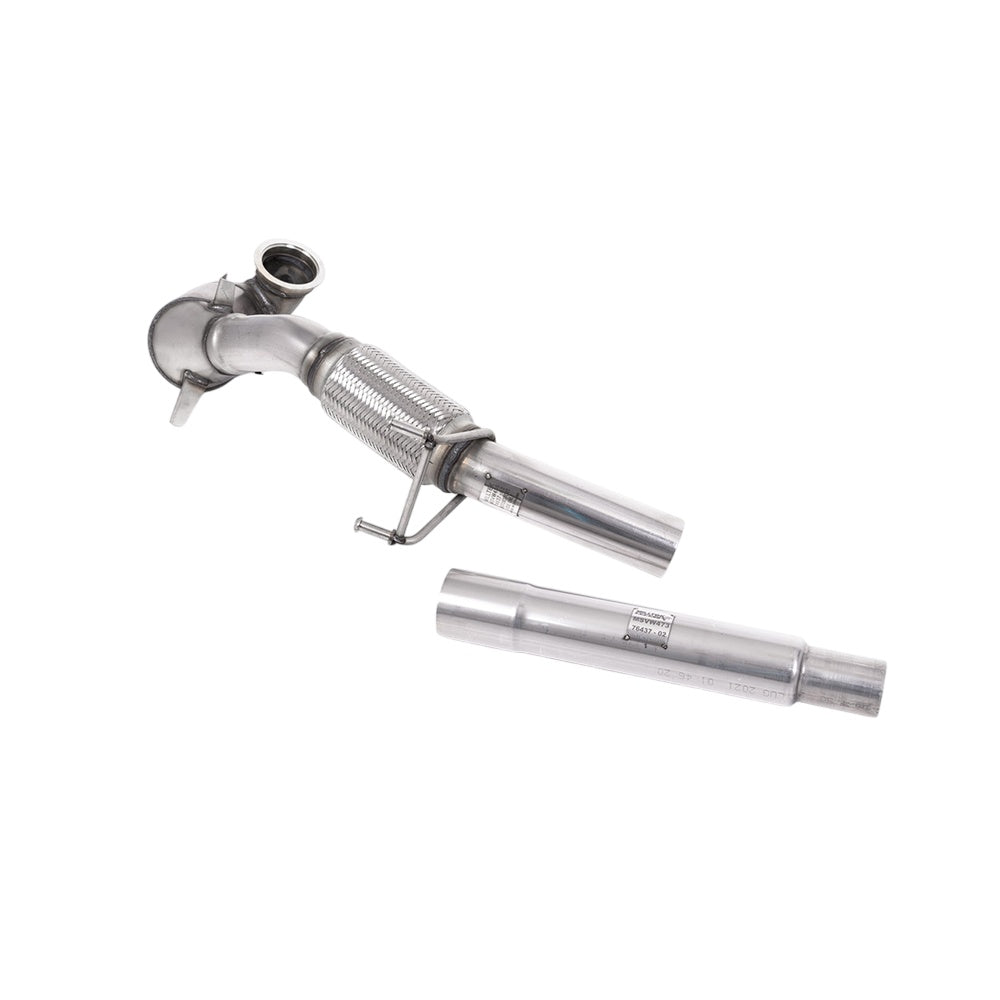 Milltek Volkswagen Polo GTI 1.8 TSI 192PS (3 & 5 door) 2015-2018 Large Bore Downpipe and Hi-Flow Sports Cat Exhaust - Fits with OE System