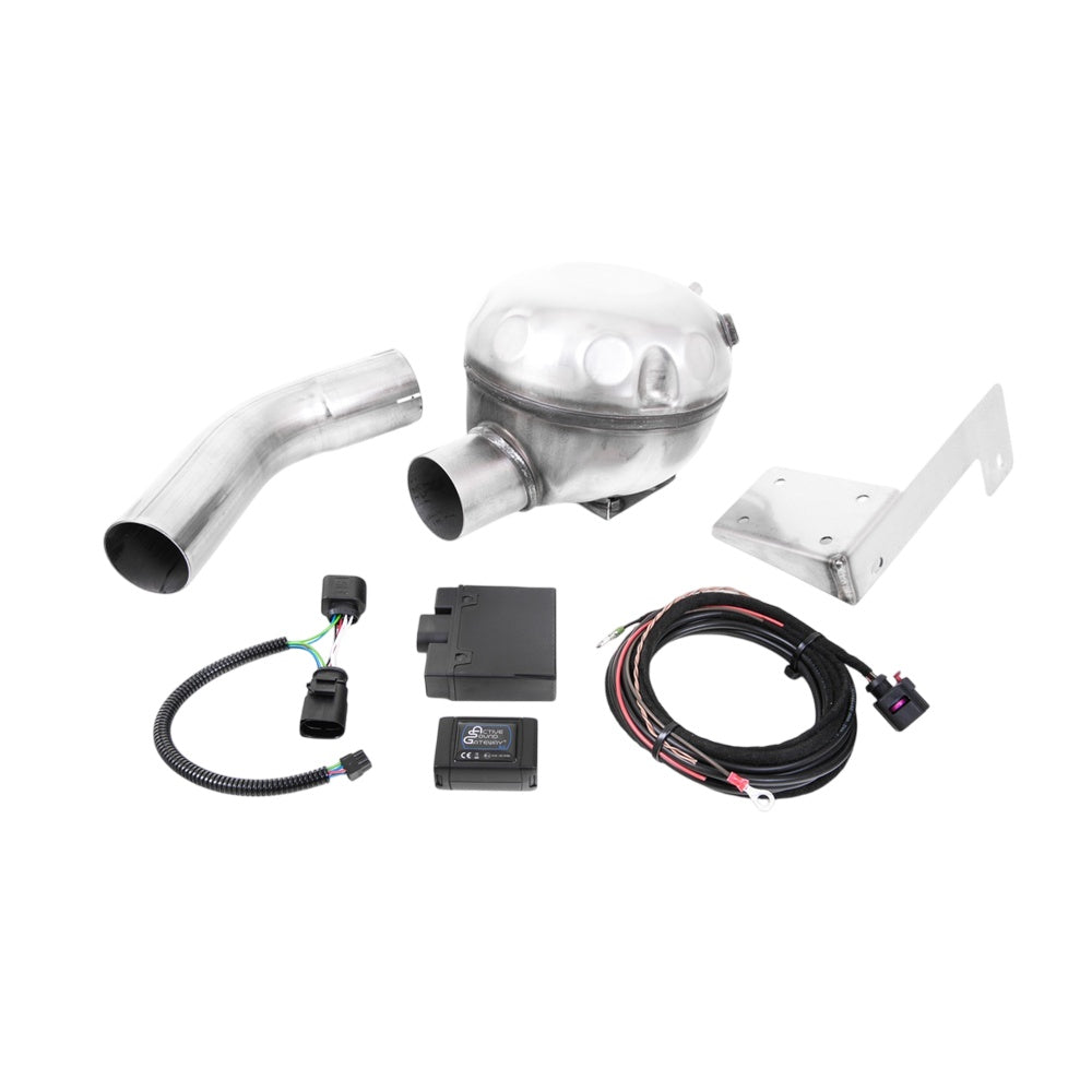 Milltek Volkswagen Transporter \ Caravelle T6 SWB 150/180/204PS 2.0-Litre BiTDI 2WD and 4MOTION 2015-2023 Active Sound Control Exhaust
