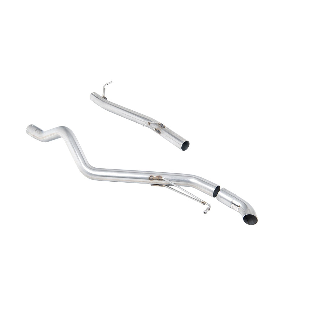 Milltek Volkswagen Transporter \ Caravelle T6.1 SWB 199PS 2.0TDI 2wd & 4MOTION 2019-2023 Particulate Filter-back Exhaust - Non-Resonated Discreet