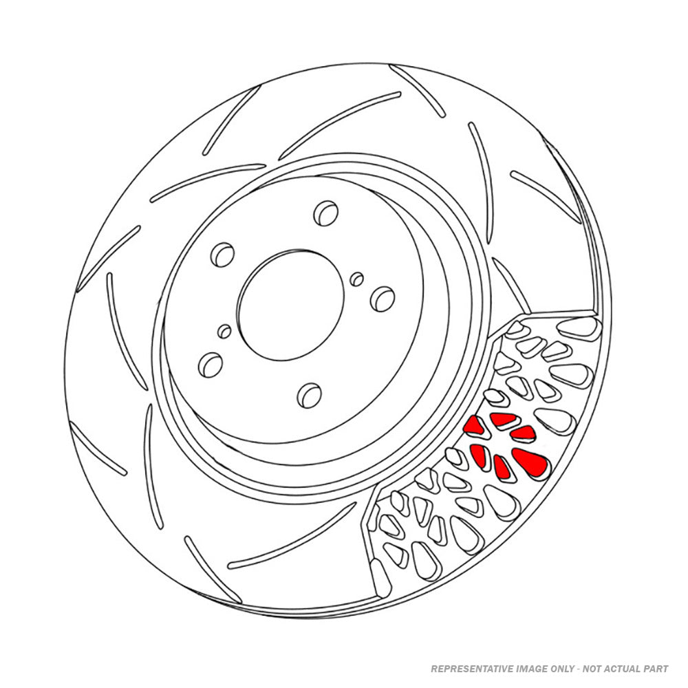 DBA3812E - Street Series En-Shield Brake Rotor; Front