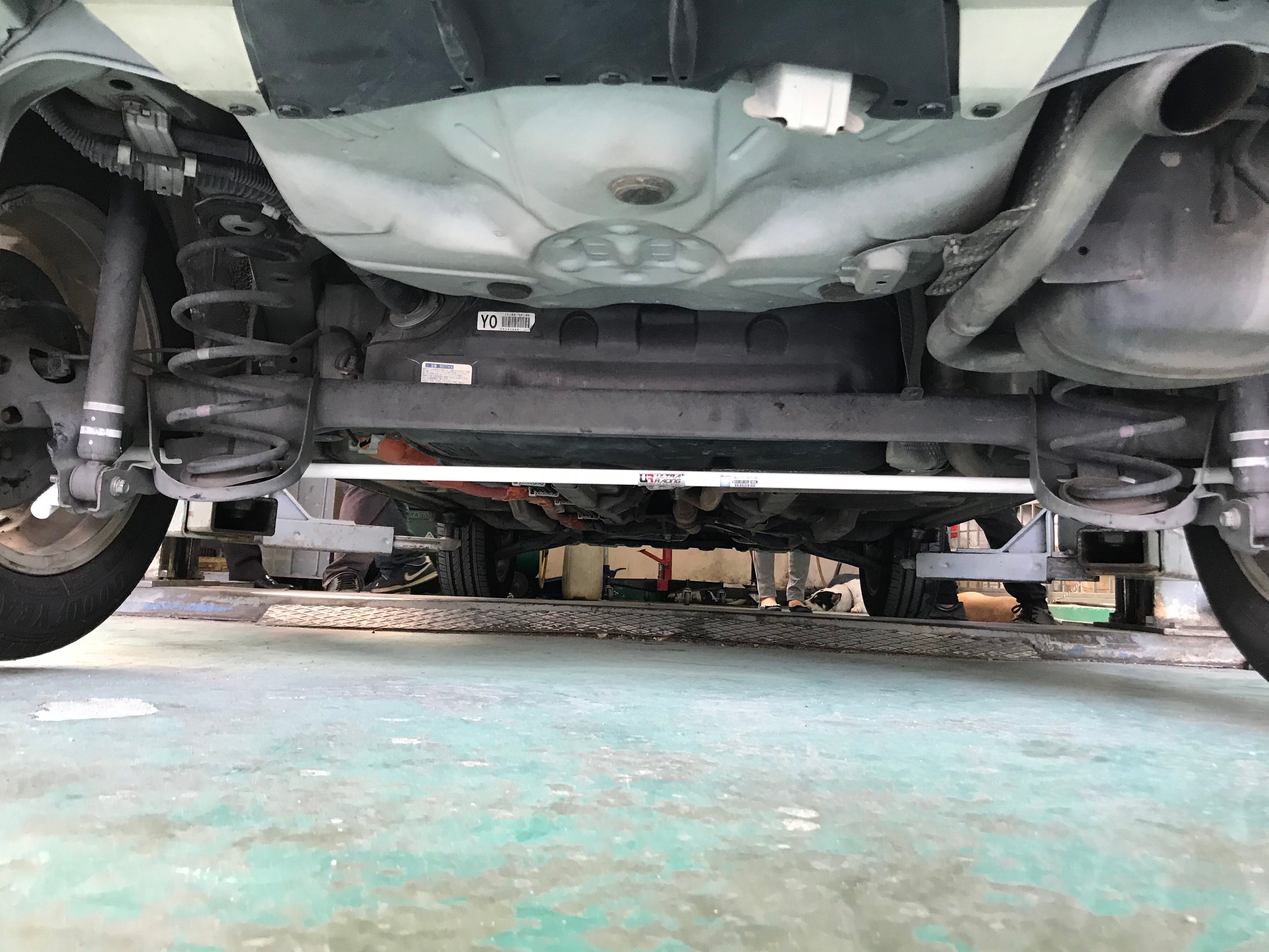 Toyota Yaris HB/Sedan 05+ UltraRacing Rear Sway Bar 19mm