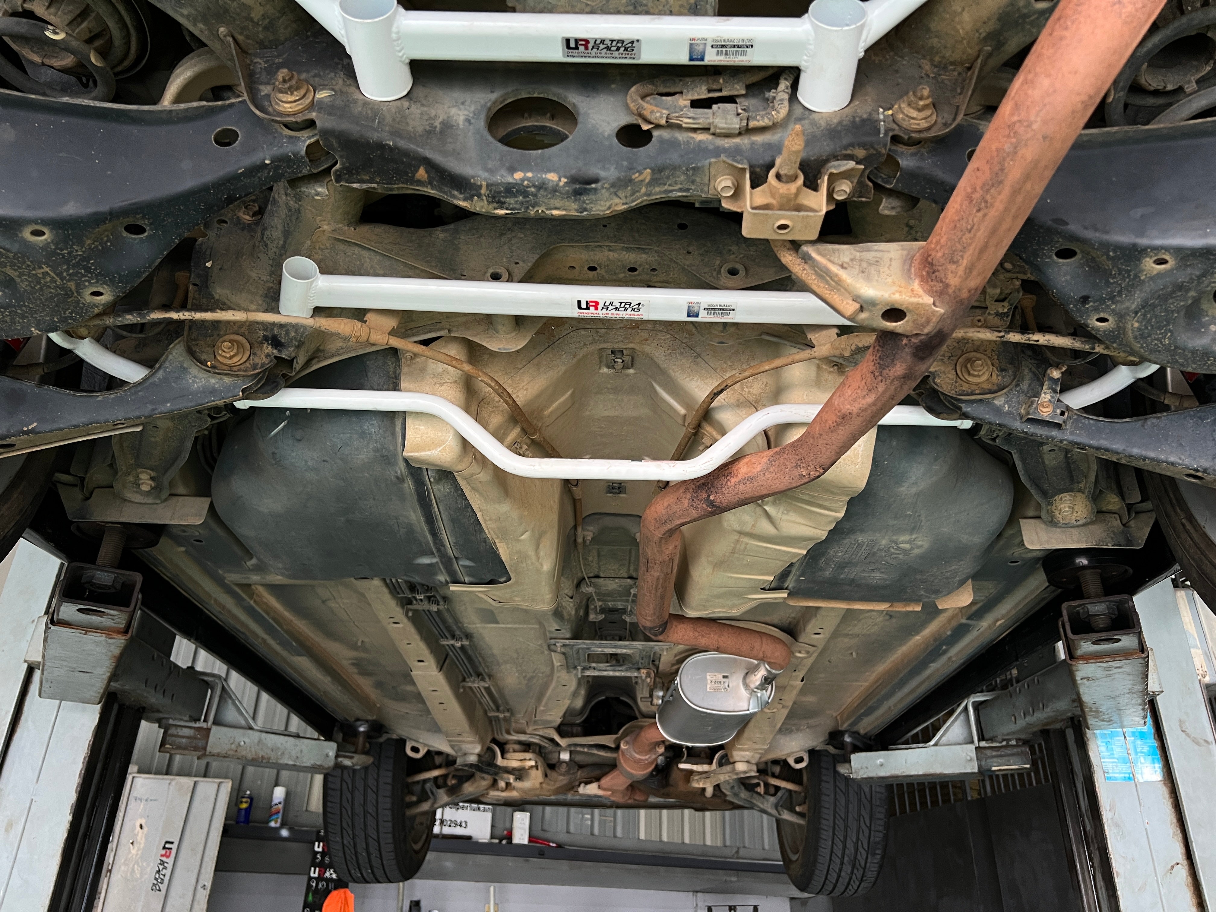 Nissan Murano 2WD 06+ UltraRacing Rear Sway Bar 22mm