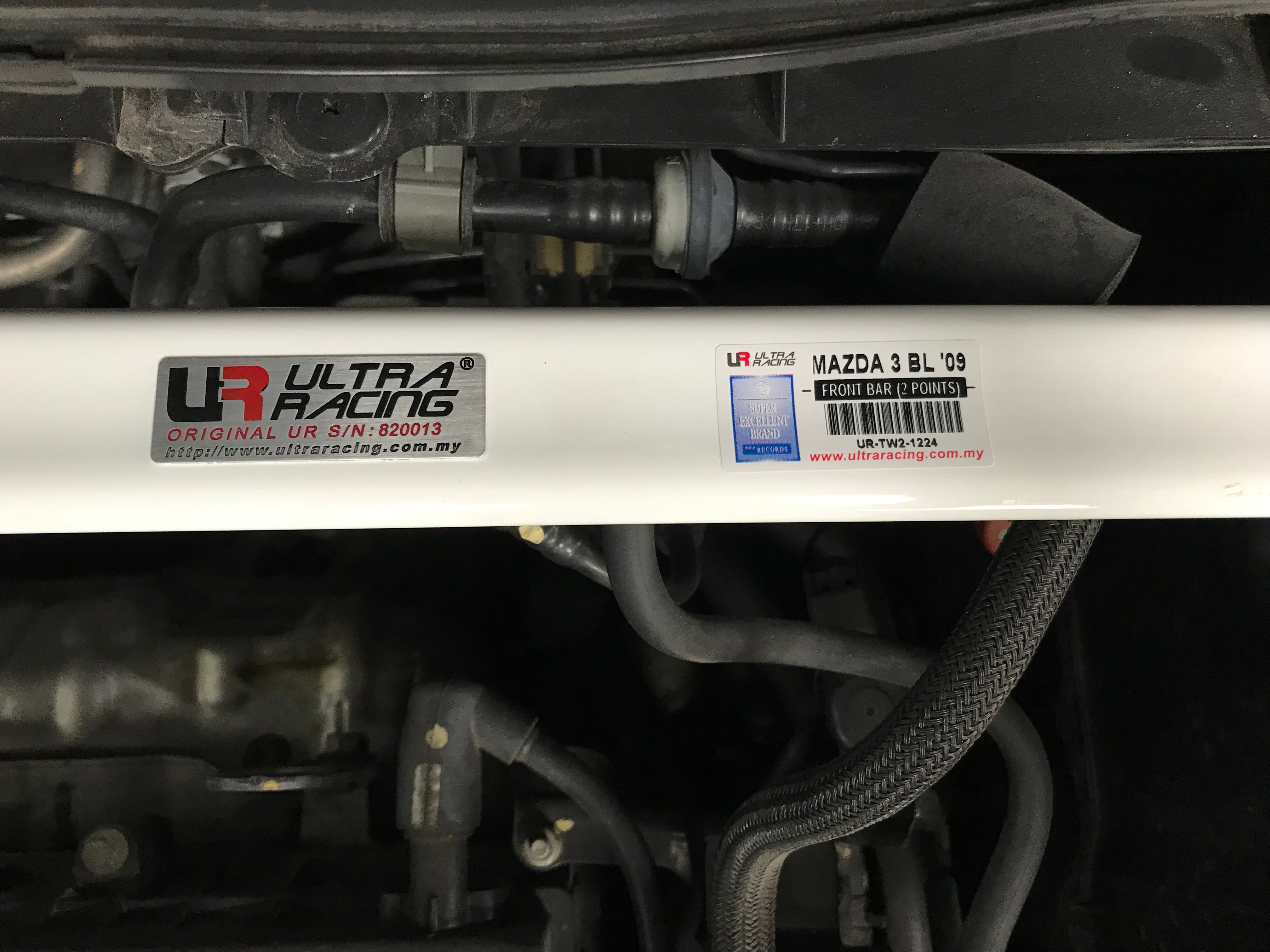 Ultra Racing bar for performance and chassis reinforcement – Torque Lab